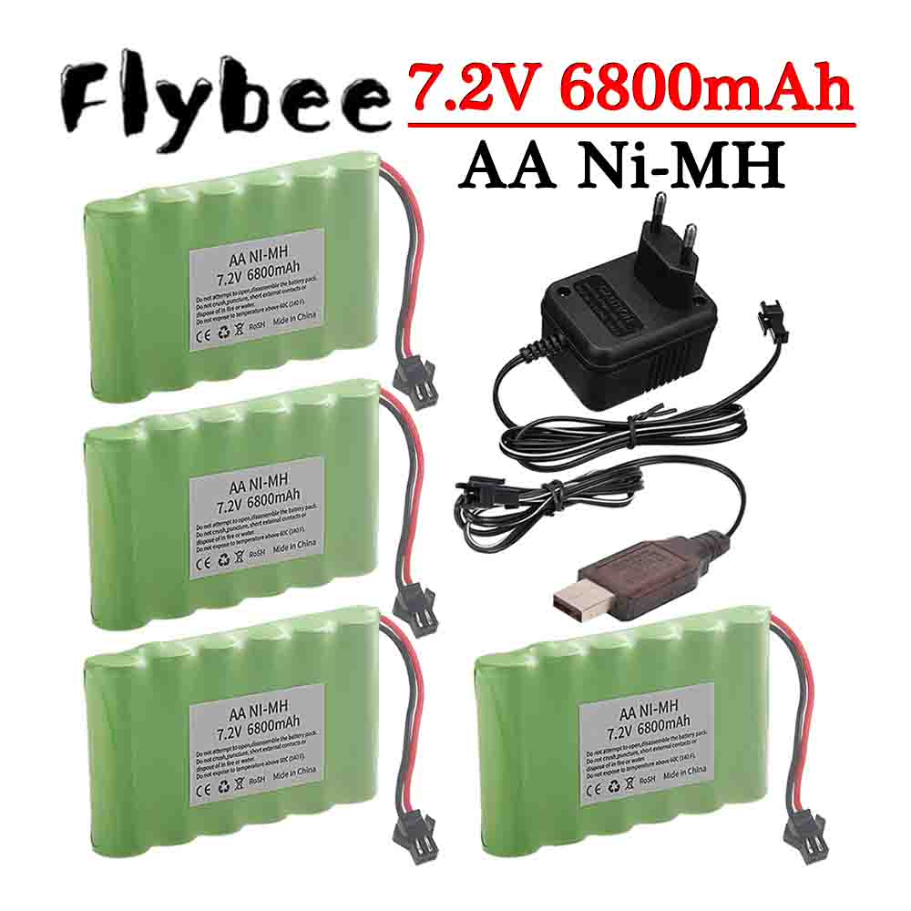 Rc Hobbyking - Ni-MH 7.2V 6800mAh SM Plug Battery
