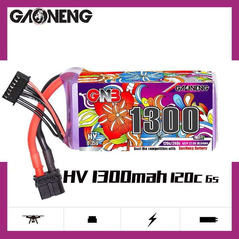 2Pcs GNB 6S Lipo Battery 22.8V – Fpv Racing Quadcopter Bewertung und Preis