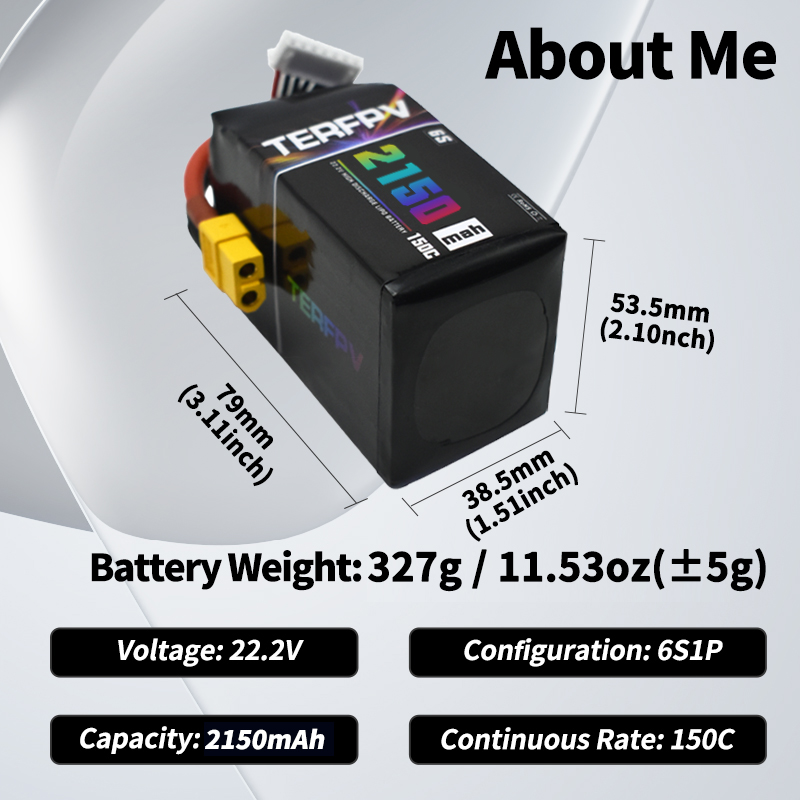 TERFPV Lipo Battery 6S 22.2V 1 – Fpv Racing Quadcopter Bewertung und Preis