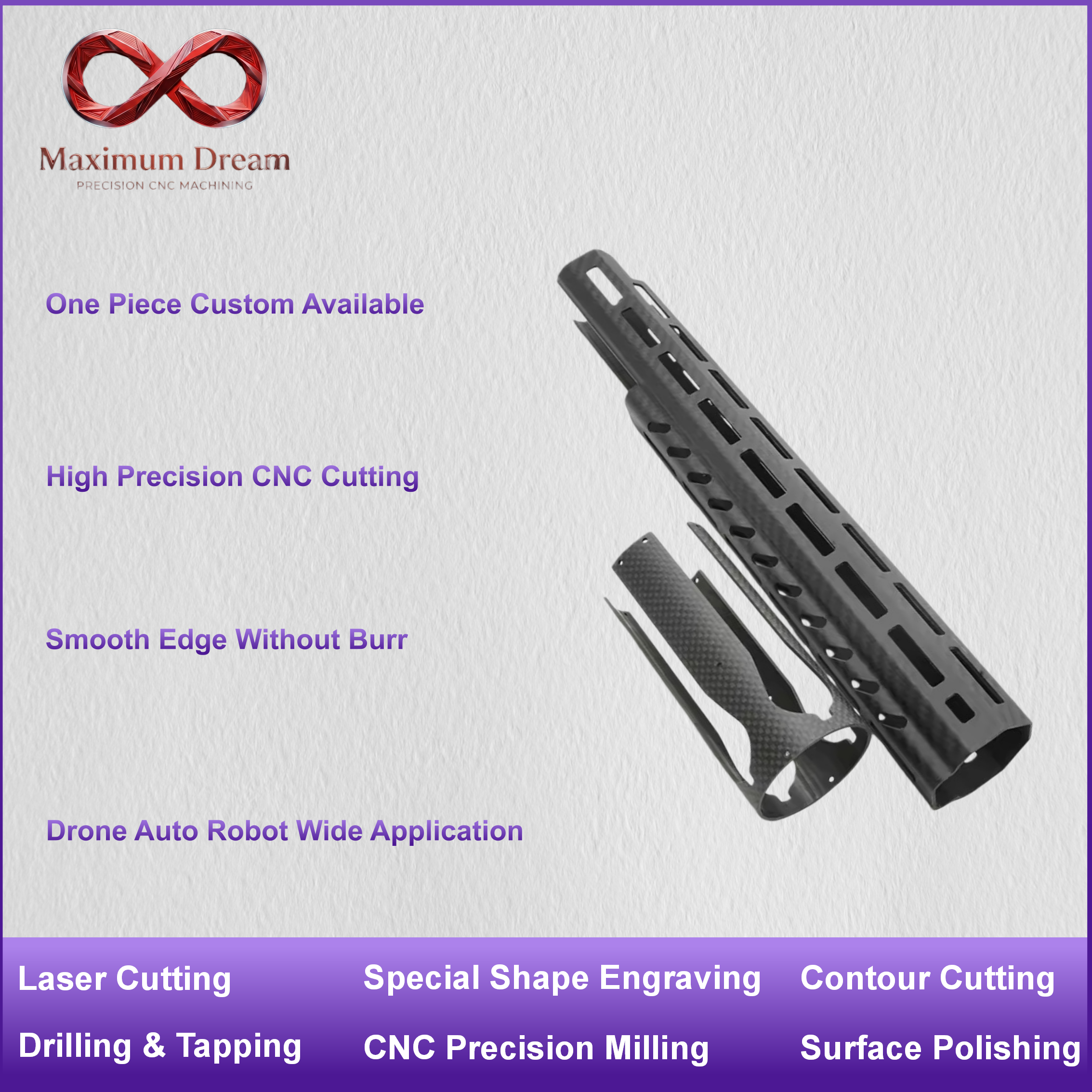 Custom CNC Carbon Fiber Tube D – Rc Hobby Youtube Bewertung und Preis