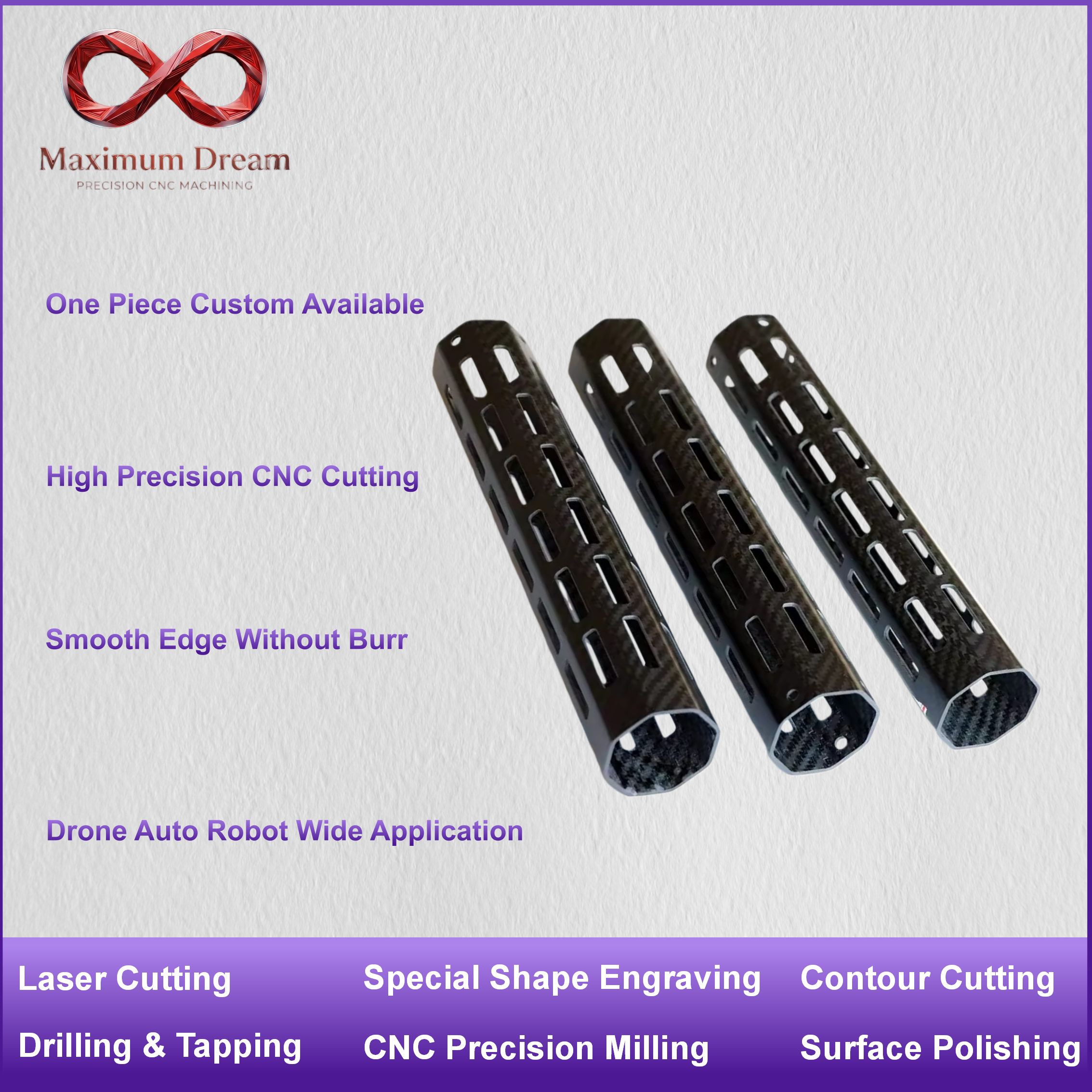 Custom CNC Carbon Fiber Tube D – Rc Hobby Youtube Bewertung und Preis