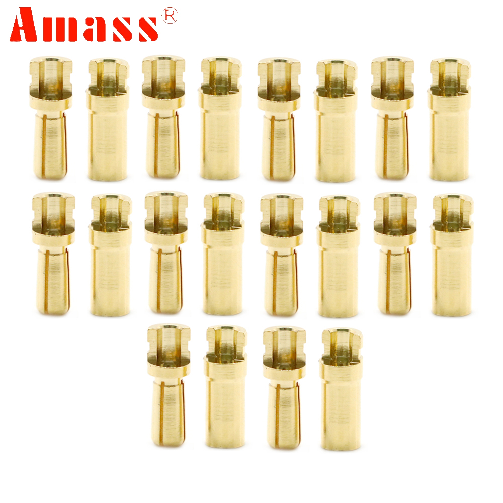 5pair/lot Amass 3.5mm 4mm Gold – Rc Hobbyking Bewertung und Preis