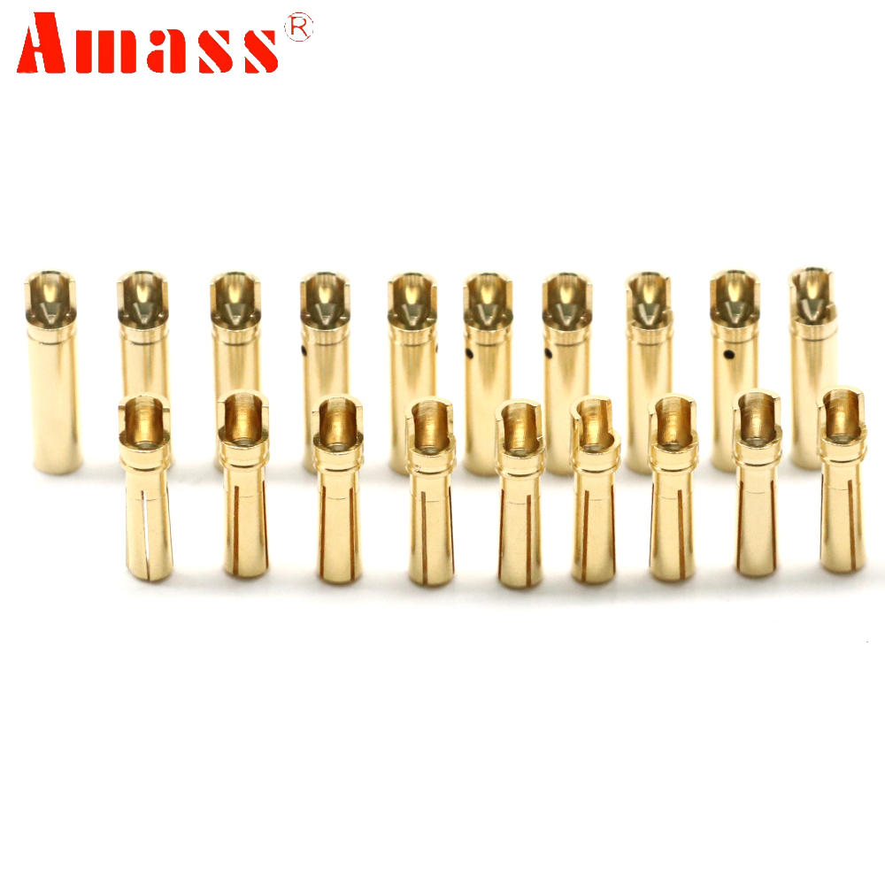 5pair/lot Amass 3.5mm 4mm Gold – Rc Hobbyking Bewertung und Preis