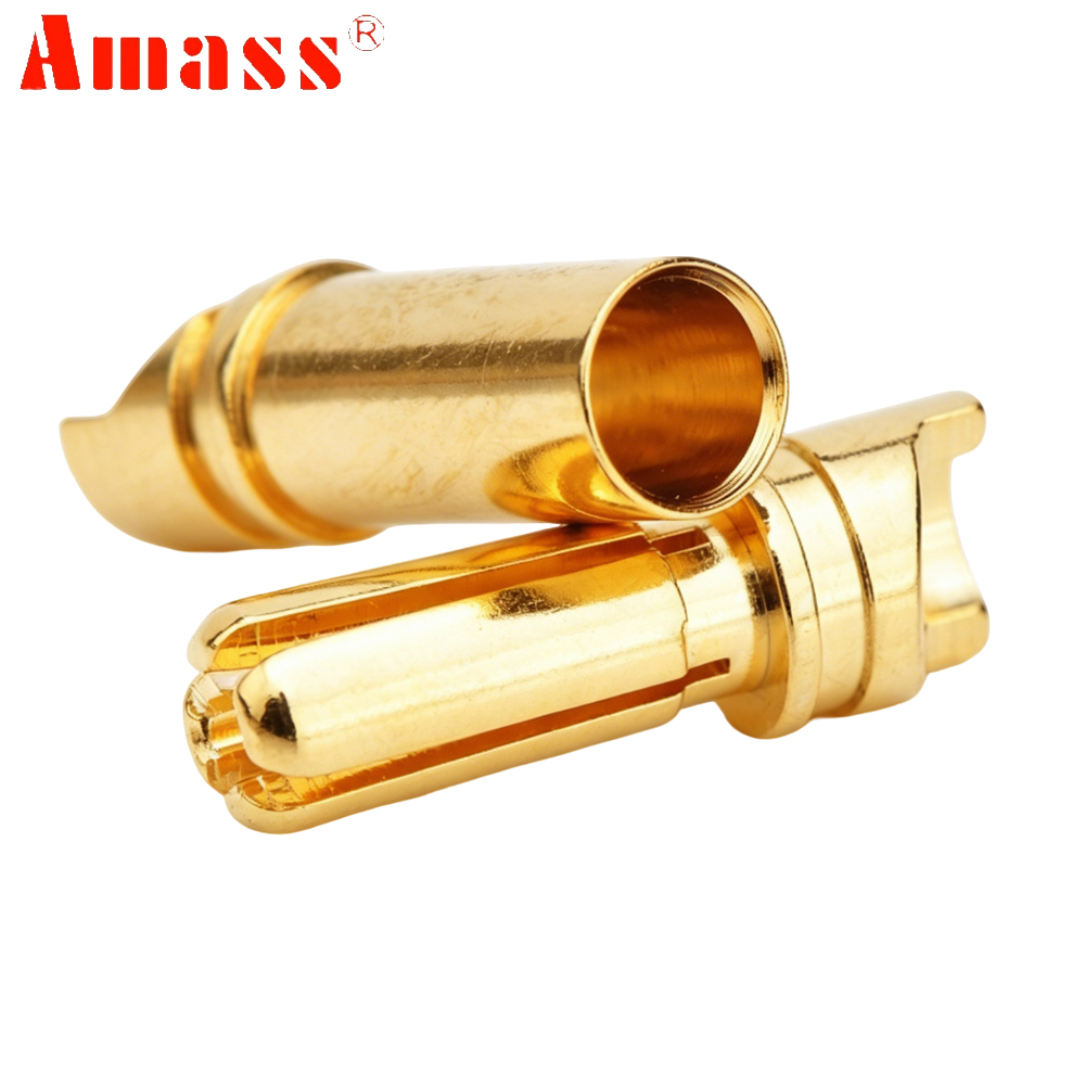 5pair/lot Amass 3.5mm 4mm Gold – Rc Hobbyking Bewertung und Preis
