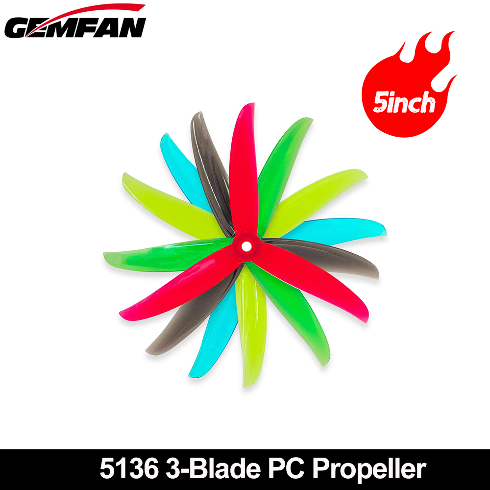 Gemfan VANOVER 5136 3 Blade PC – Fpv Racing Quadcopter Bewertung und Preis