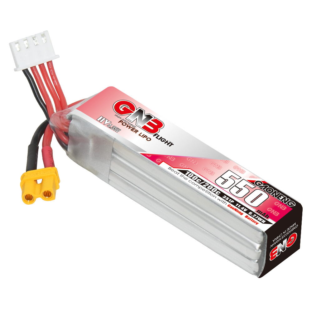 GNB HV 11.4V 550mAh 100C/200C  – Fpv Racing Quadcopter Bewertung und Preis