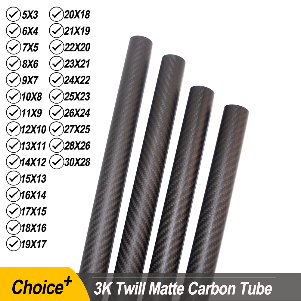 2Pcs 3K Pure Carbon Fiber Tube – Rc Hobby Youtube Bewertung und Preis