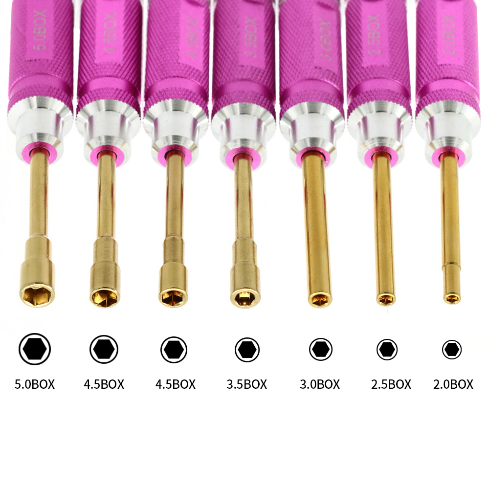 7Pcs Hex Nut Key Socket Screw  – Rc Hobbyking Bewertung und Preis