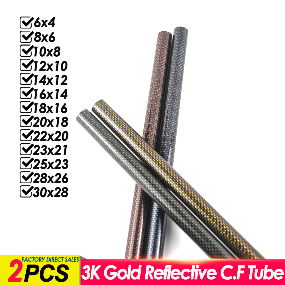 2Pcs 3K Gold Reflective Carbon – Rc Hobby Youtube Bewertung und Preis