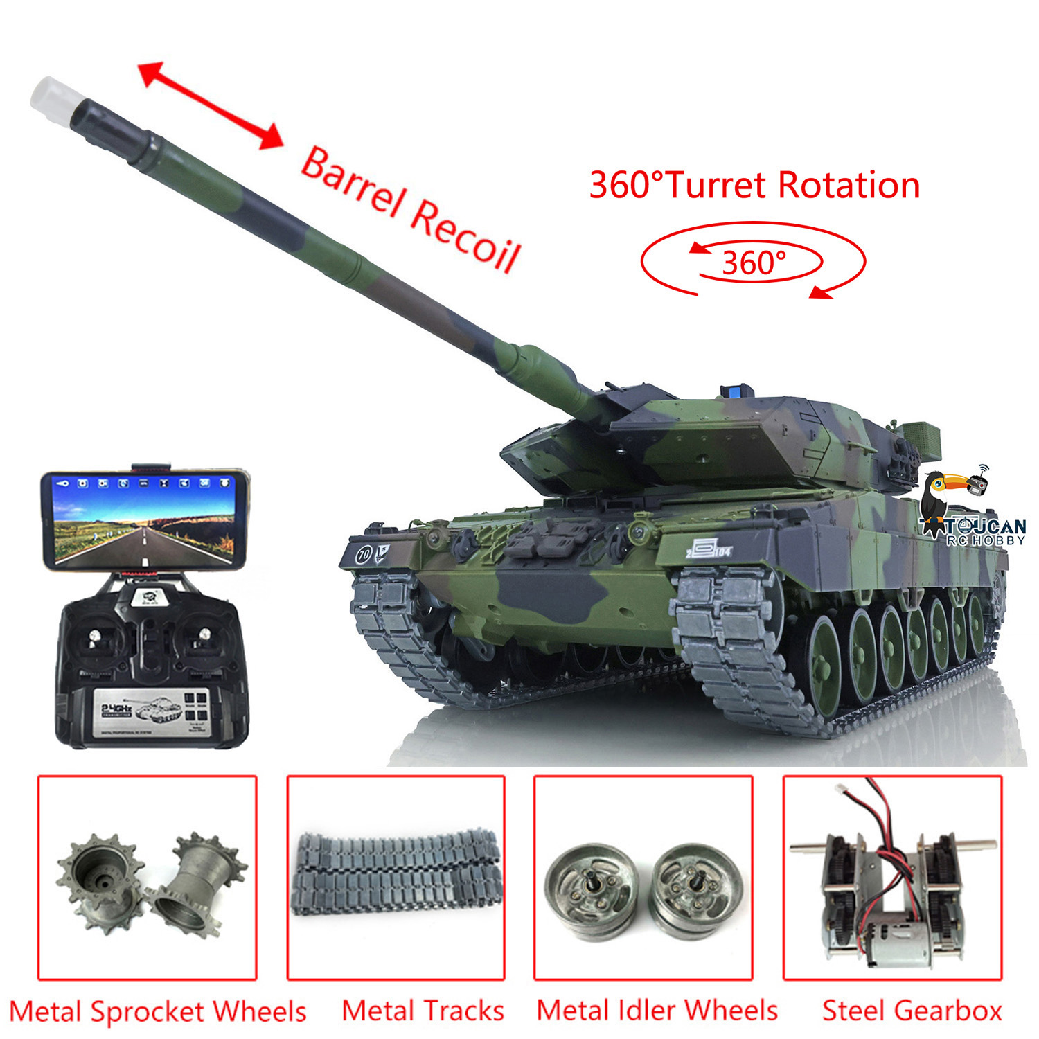  Super Deal 1/16 Henglong 7.0  – Rc Hobby Deals Bewertung und Preis