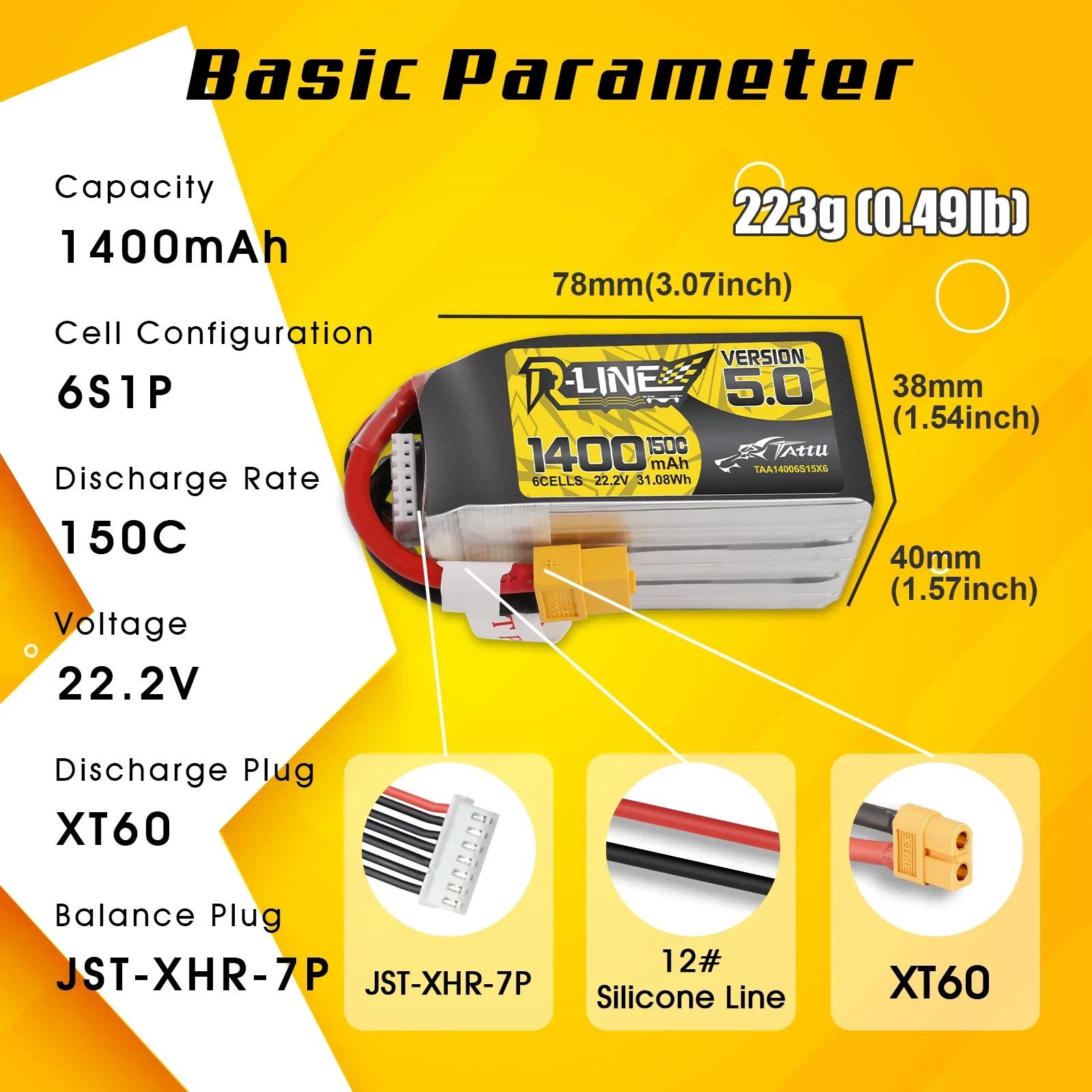 Tattu R-Line 1200mAh 1400mAh 6 – Rc Hobbyking Bewertung und Preis