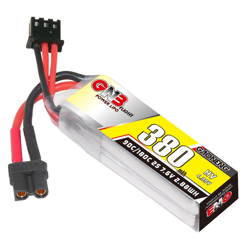 GNB 2S 7.6V 380mAh 90C/180C Li – Fpv Racing Quadcopter Bewertung und Preis