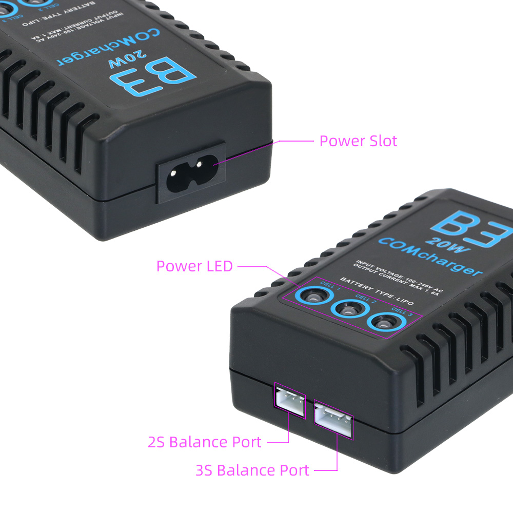 ComCharger Imax B3 20WPortable – Rc Hobbyking Bewertung und Preis
