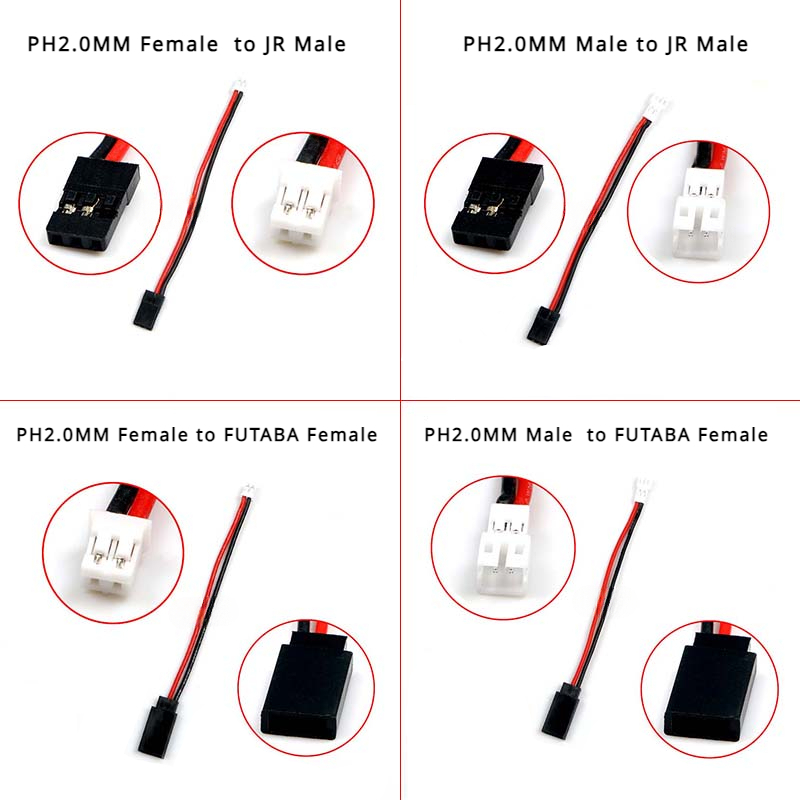1/5/10Pcs/lot PH2.0 Male/Femal – Rc Hobby Grade Bewertung und Preis